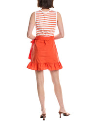 Cinq À Sept Stripe Mahlia Mini Dress