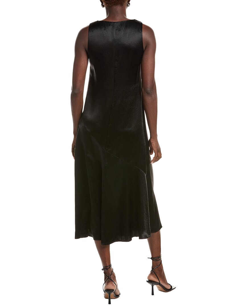 Weekend Max Mara Cima Crushed Satin Midi Dress