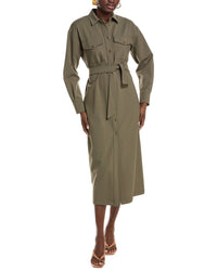Weekend Max Mara Clown Wool-Blend Shirtdress