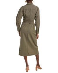Weekend Max Mara Clown Wool-Blend Shirtdress