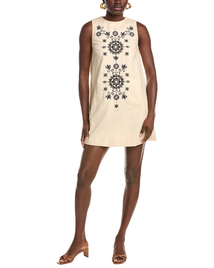 Weekend Max Mara Donald Linen-Blend Shift Dress