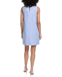 Weekend Max Mara Racer Linen-Blend Shift Dress