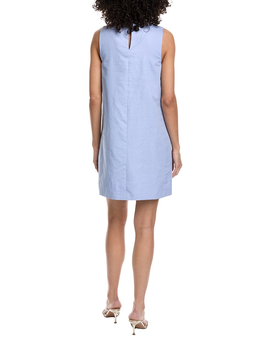 Weekend Max Mara Racer Linen-Blend Shift Dress