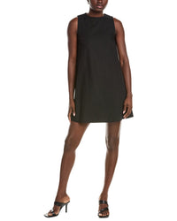 Weekend Max Mara Racer Linen-Blend Shift Dress
