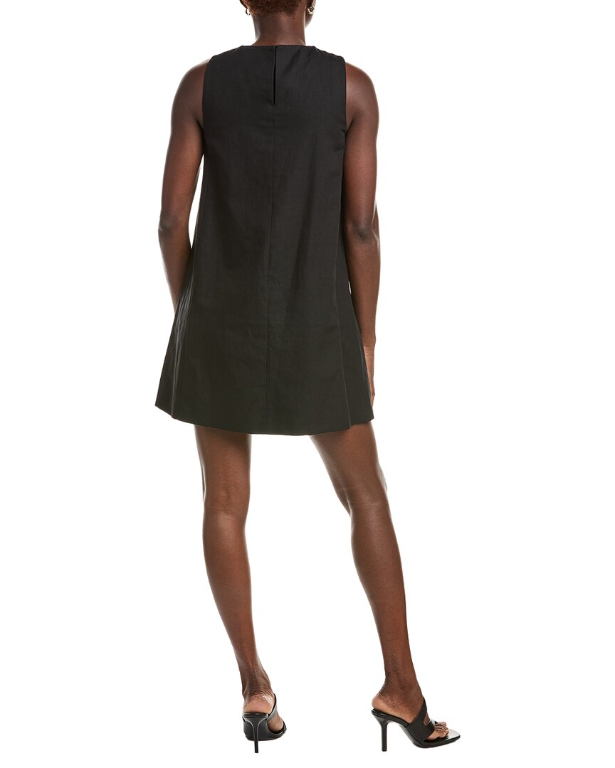 Weekend Max Mara Racer Linen-Blend Shift Dress