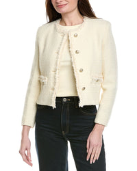 Weekend Max Mara Balia Wool-Blend Tweed Coat