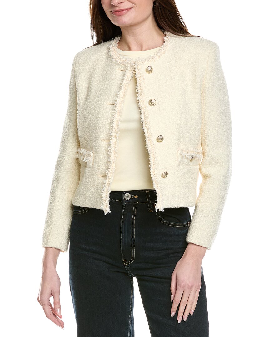 Weekend Max Mara Balia Wool-Blend Tweed Coat