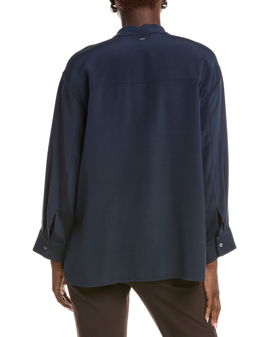 Max Mara Leticia Silk-Blend Top
