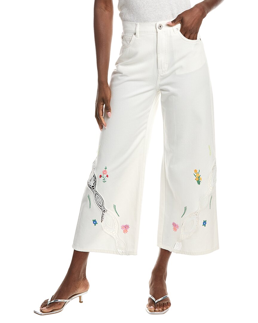 Weekend Max Mara Lord Denim Wide Leg Pant