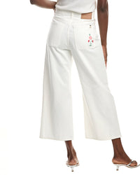 Weekend Max Mara Lord Denim Wide Leg Pant