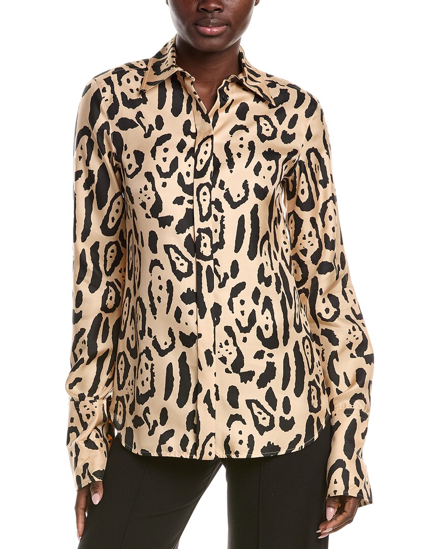 Sportmax Armony Silk Printed Top