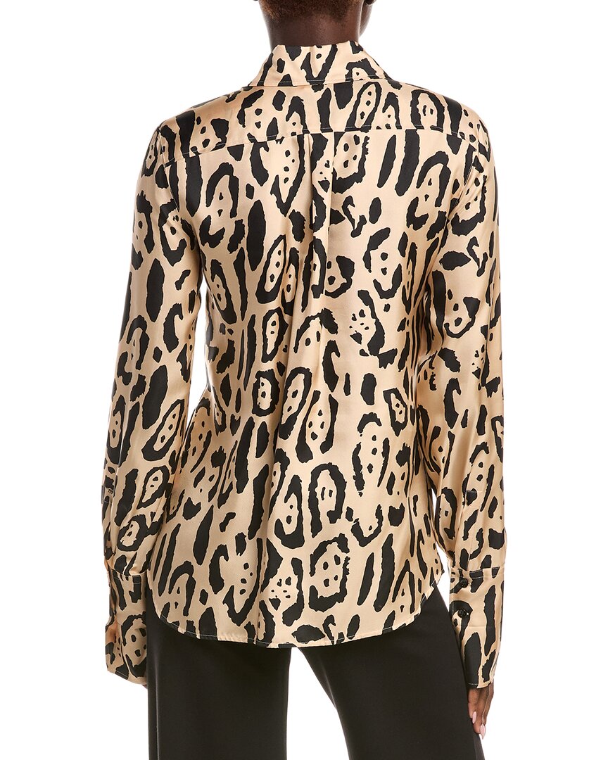 Sportmax Armony Silk Printed Top