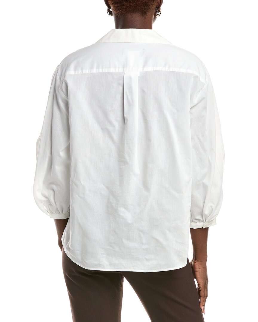 Weekend Max Mara Ceci Silk-Blend Wrap Top