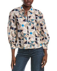 Weekend Max Mara Mescal Print Blouse