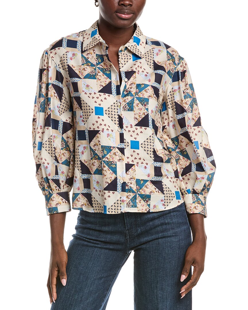 Weekend Max Mara Mescal Print Blouse