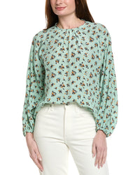 Weekend Max Mara Tebaide Printed Silk Blouse