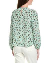 Weekend Max Mara Tebaide Printed Silk Blouse