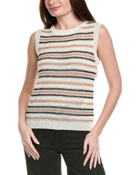 Weekend Max Mara Ciad Knit Linen Tank Sweater