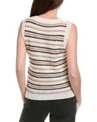 Weekend Max Mara Ciad Knit Linen Tank Sweater