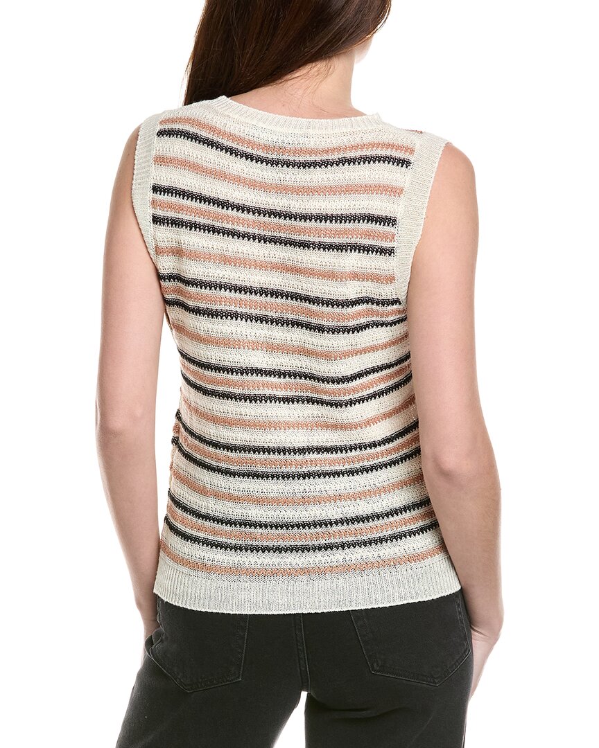Weekend Max Mara Ciad Knit Linen Tank Sweater