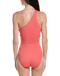 Norma Kamali One Shoulder X One-Piece