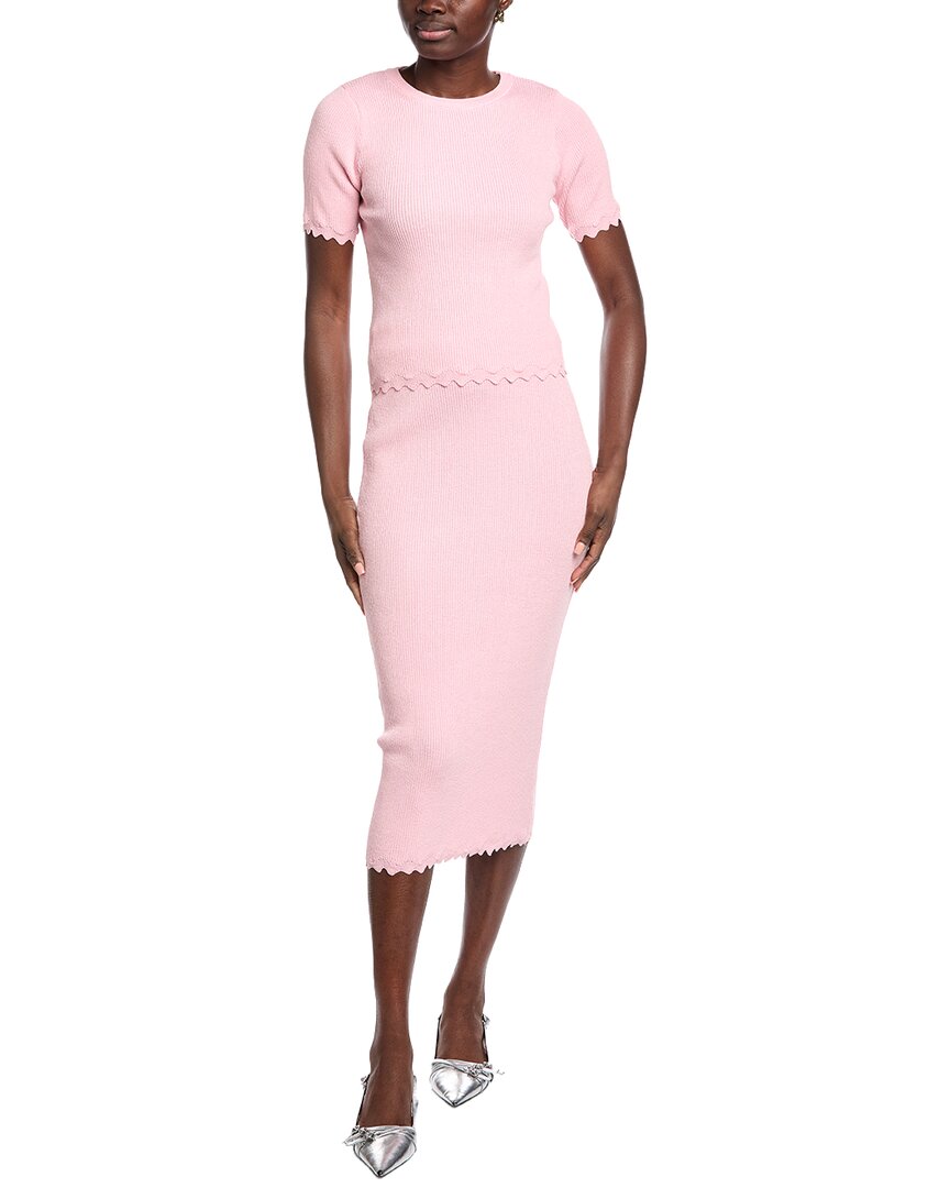 Anna Kay Soyka 2Pc Crop Top & Midi Skirt Set