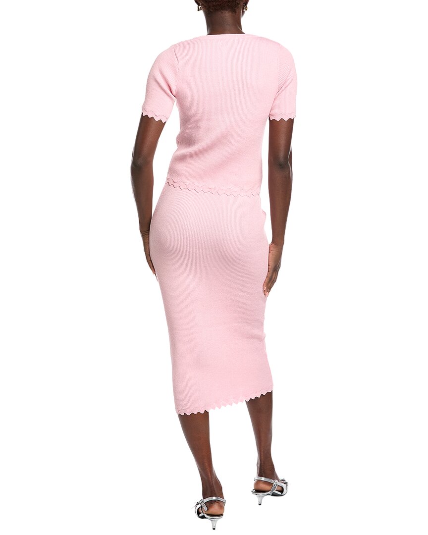 Anna Kay Soyka 2Pc Crop Top & Midi Skirt Set