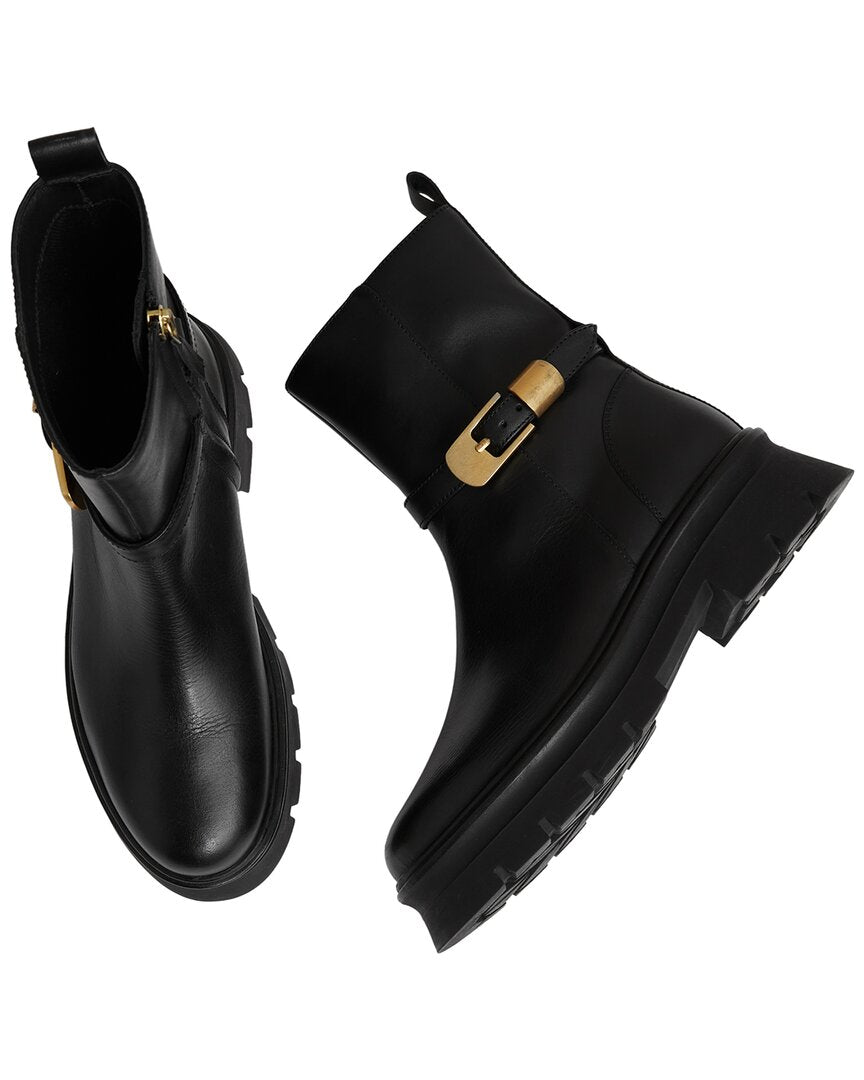 Reiss Elena Leather Boot