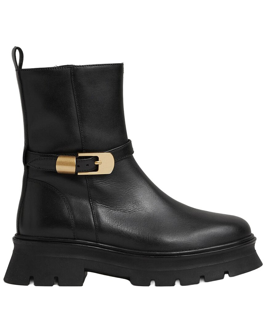 Reiss Elena Leather Boot