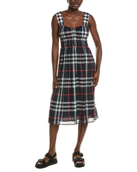 Burberry Check Midi Dress