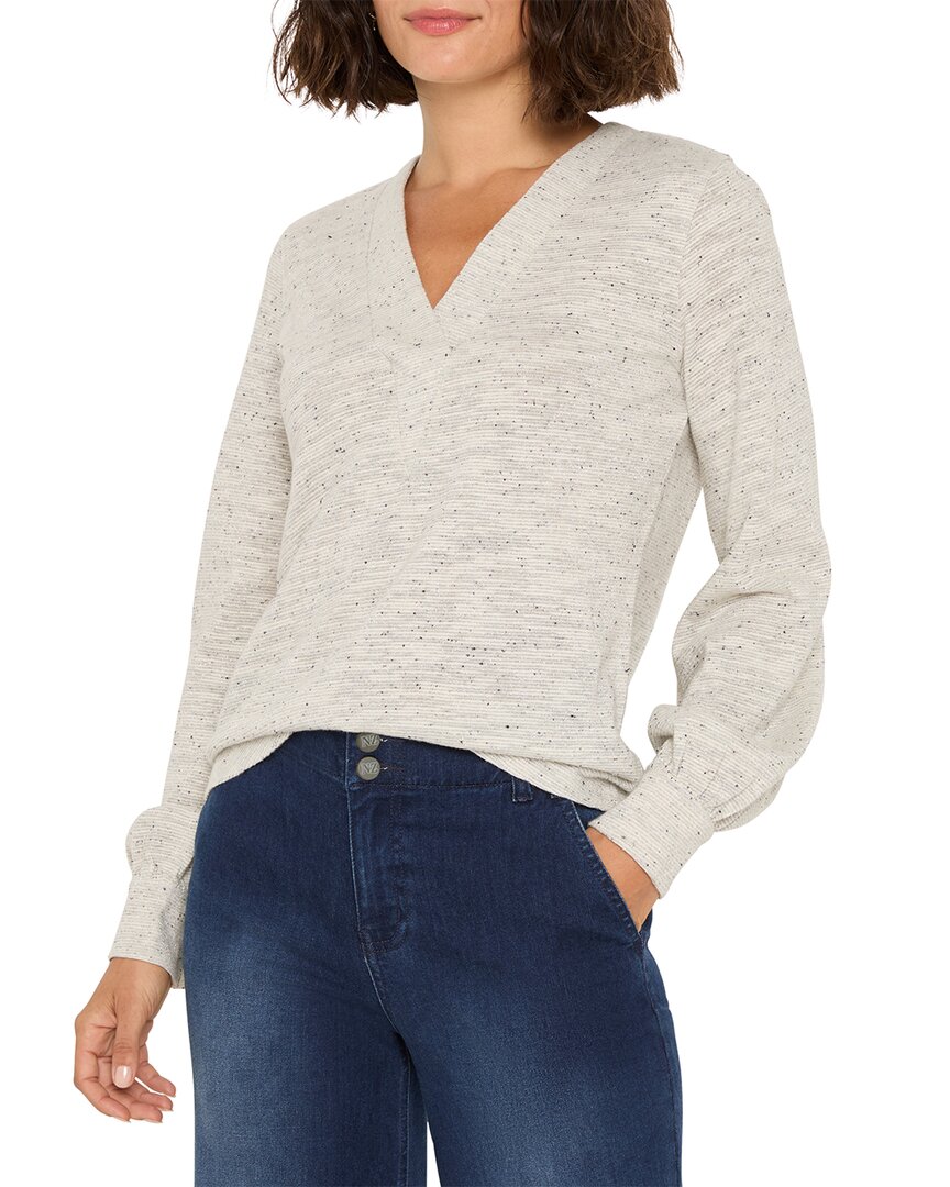 Nic+Zoe Downtown Sparkle Nep Knit Top