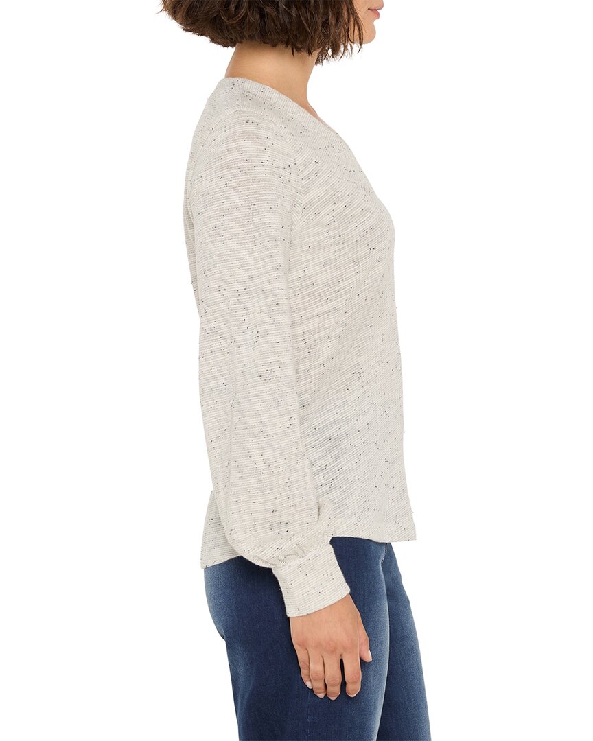 Nic+Zoe Downtown Sparkle Nep Knit Top