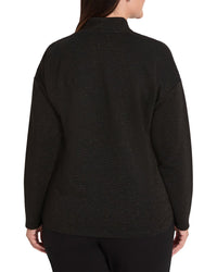 Nic+Zoe Plus Sparkle Stripe Everyday Top
