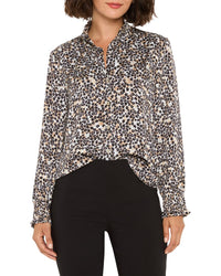Nic+Zoe Little Leopard Top