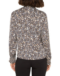 Nic+Zoe Little Leopard Top