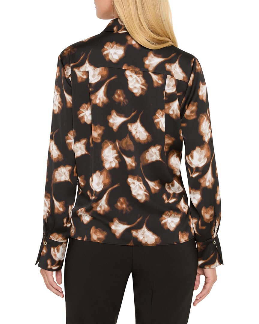 Nic+Zoe Golden Ginko Popover Shirt