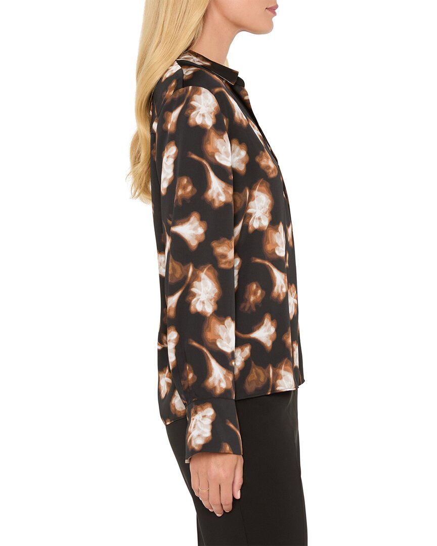 Nic+Zoe Petite Golden Ginko Popover Shirt