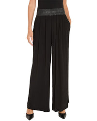 Nic+Zoe Iconic Faux Leather Waistband Pant