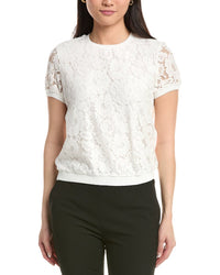 Tahari Asl Petite Lace Sweater