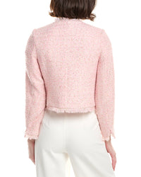 Tahari Asl Petite Casual Wool-Blend Jacket