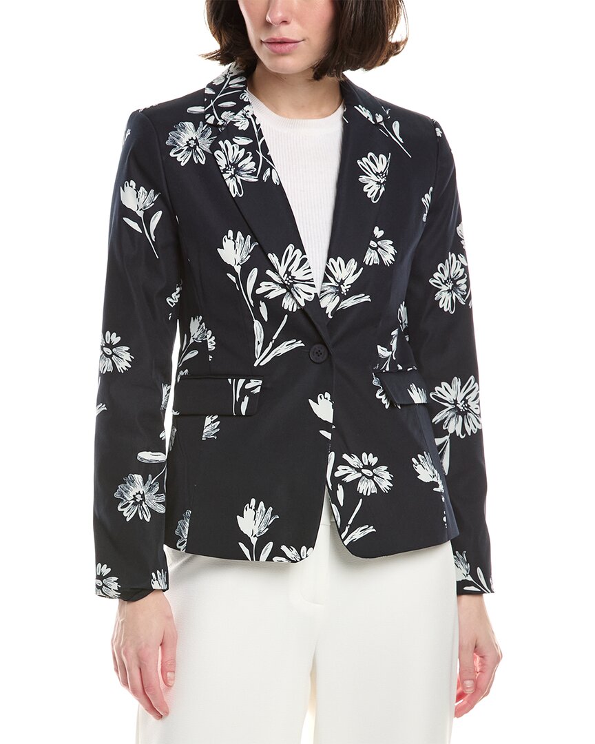 Tahari Asl Petite Sateen Blazer
