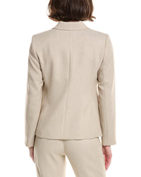 Tahari Asl Petite Twill Blazer
