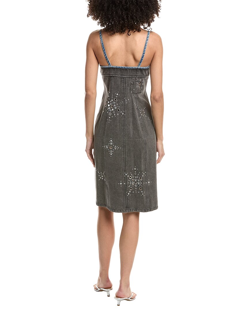 3.1 Phillip Lim Liberty Two-Toned Denim Slip Dress