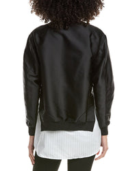 3.1 Phillip Lim Silk-Blend Bomber Jacket