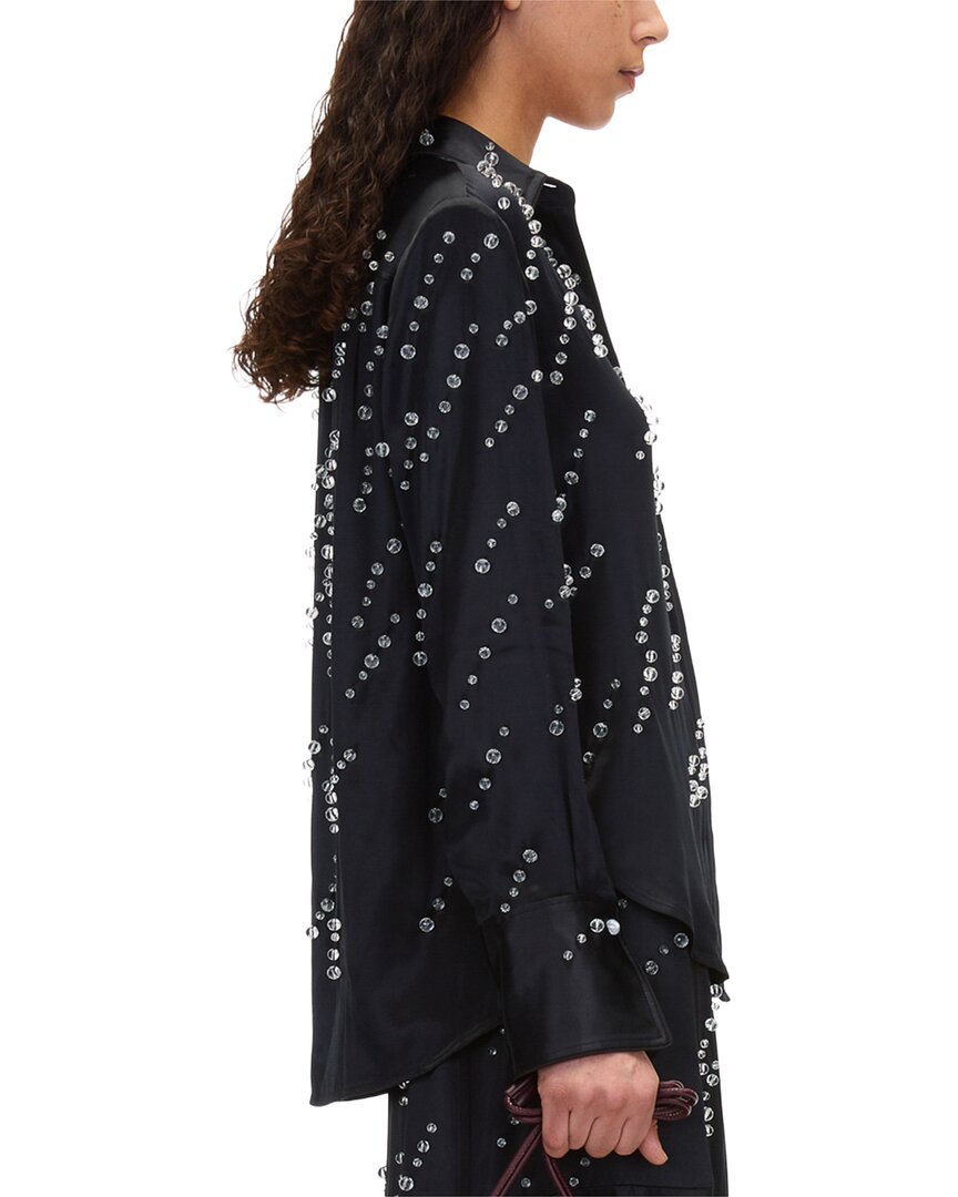 3.1 Phillip Lim Liquid Satin Pajama Shirt