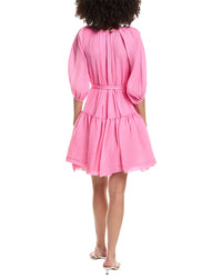 3.1 Phillip Lim Plisse Voile Wrap Dress