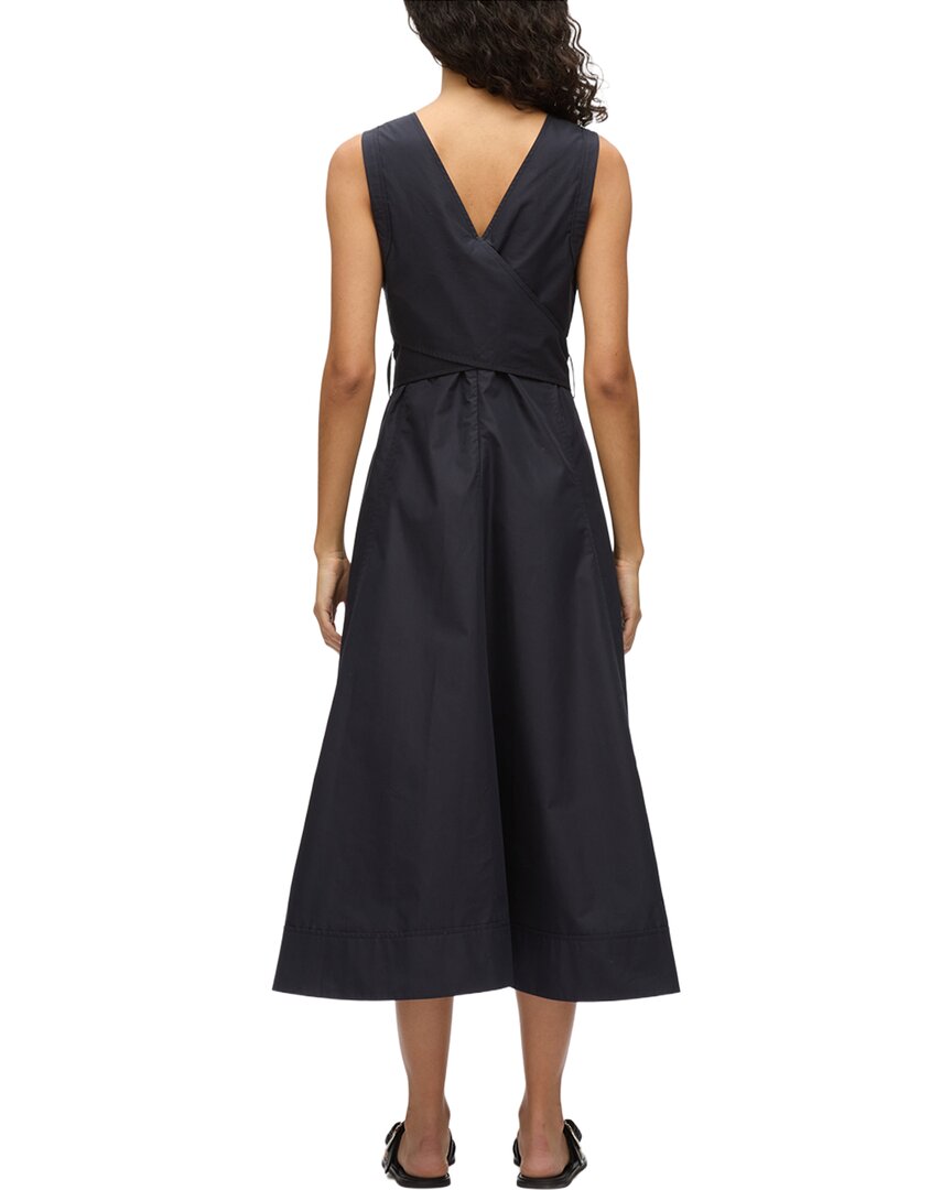 3.1 Phillip Lim Sleeveless V-Neck Belted Midi Dress