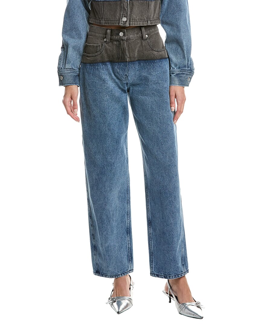 3.1 Phillip Lim Two-Toned Slouchy Jeans