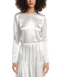 3.1 Phillip Lim Crystal Trim Top