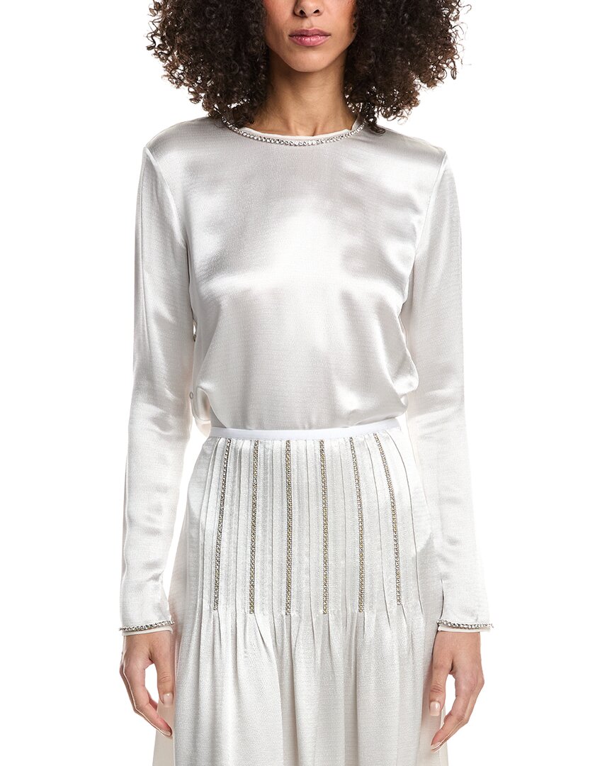 3.1 Phillip Lim Crystal Trim Top